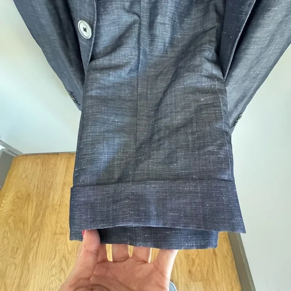 Boss Navy Charcoal Suit